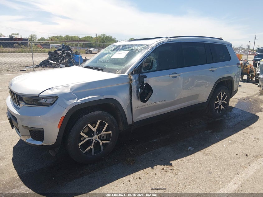 2023 Jeep Grand cherokee VIN 1C4RJKBGXP8782278 IAAI salvage auction — FRONT END, Wait Title, sold $6,600 on 2026-07-11 (photo 2)