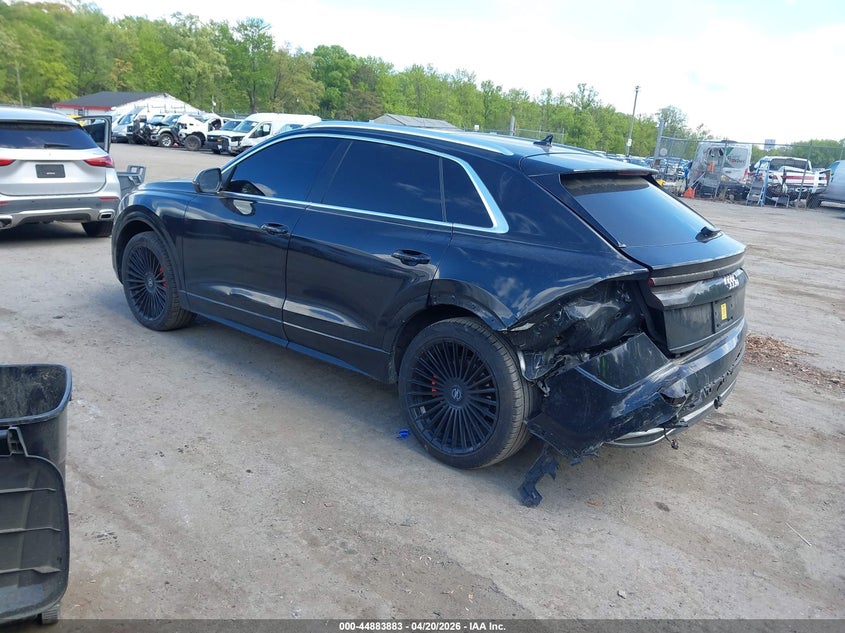 2019 Audi Q8 VIN WA1BVAF13KD031832 IAAI salvage auction — LEFT REAR, Salvage - Greater Than 75% (Maryland), sold $13,900 on 2026-07-15 (photo 3)