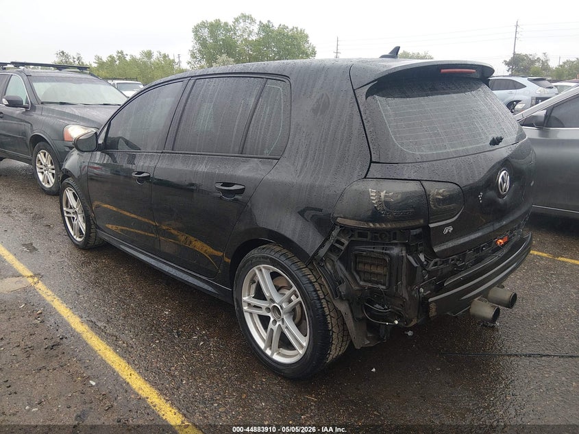2013 Volkswagen Golf r VIN WVWPF7AJ8DW075061 IAAI salvage auction — REAR END, Salvage (Colorado), sold $3,650 on 2026-08-11 (photo 3)