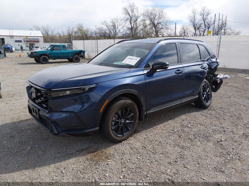 2026 Honda Cr-v VIN 7FARS6H82TE037155 IAAI salvage auction — LEFT REAR, Salvage Title, sold $13,800 on 2026-07-22 (photo 2)