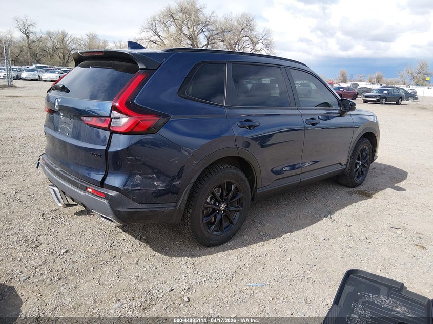 2026 Honda Cr-v VIN 7FARS6H82TE037155 IAAI salvage auction — LEFT REAR, Salvage Title, sold $13,800 on 2026-07-22 (photo 4)