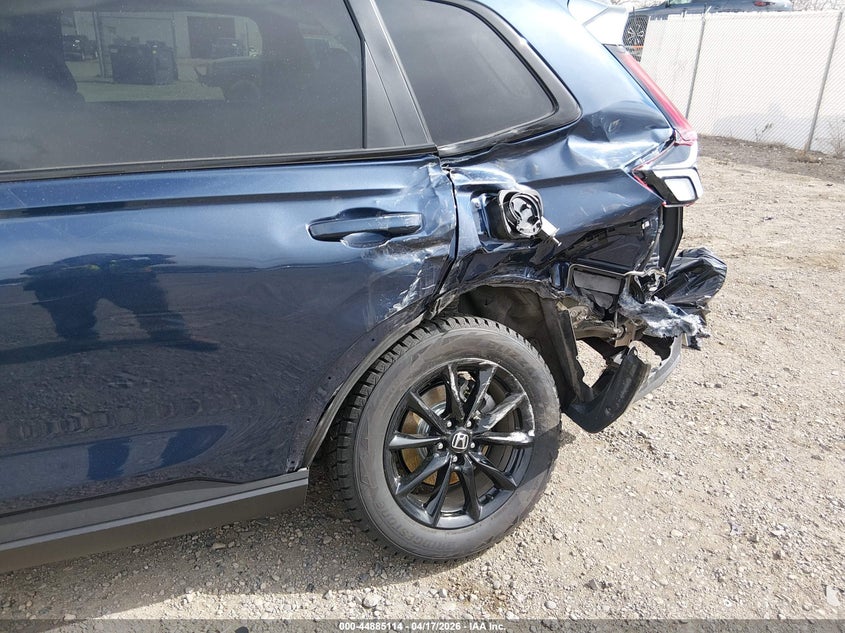 2026 Honda Cr-v VIN 7FARS6H82TE037155 IAAI salvage auction — LEFT REAR, Salvage Title, sold $13,800 on 2026-07-22 (photo 6)