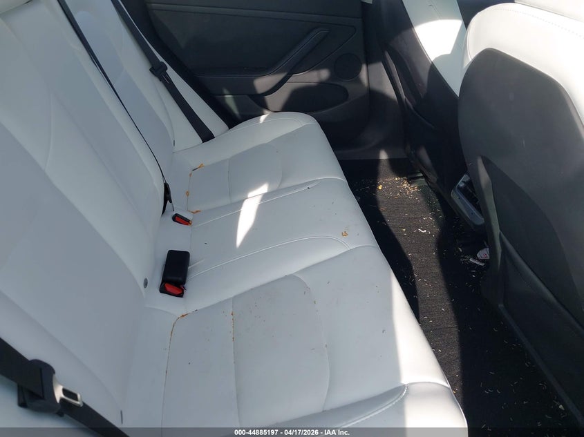 2023 Tesla Model 3 VIN 5YJ3E1EAXPF583887 IAAI salvage auction — LEFT SIDE, Salvage - Greater Than 75% (Maryland), sold $3,700 on 2026-07-09 (photo 8)