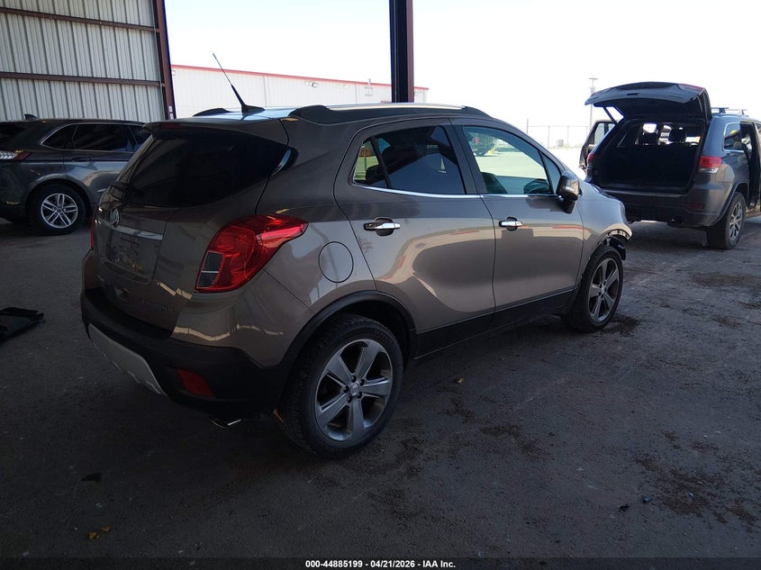 2014 Buick Encore VIN KL4CJBSBXEB765209 IAAI salvage auction — FRONT END, Salvage Title, sold $1,000 on 2026-07-16 (photo 4)