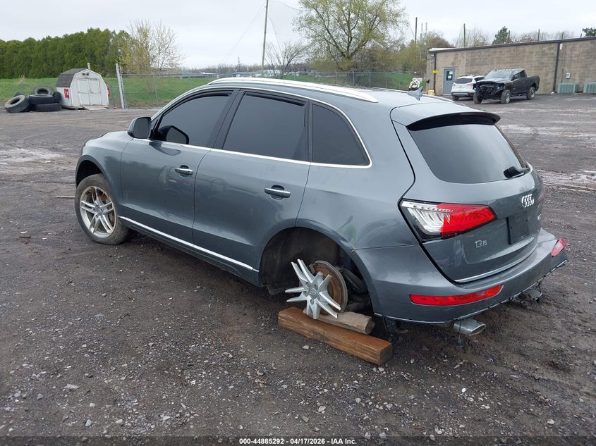 2017 Audi Q5 VIN WA1C2AFP6HA098310 IAAI salvage auction — SIDE, Salvage Title, sold $1,750 on 2026-07-12 (photo 3)