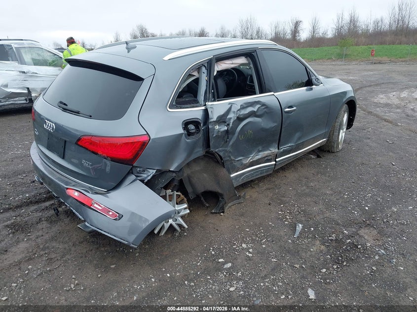 2017 Audi Q5 VIN WA1C2AFP6HA098310 IAAI salvage auction — SIDE, Salvage Title, sold $1,750 on 2026-07-12 (photo 4)