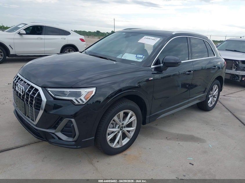 2025 Audi Q3 VIN WA1DECF32S1077451 IAAI salvage auction — RIGHT SIDE, Original (Texas), sold $13,875 on 2026-07-10 (photo 2)