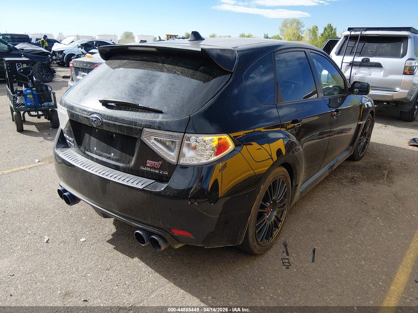 2012 Subaru Impreza wrx sti VIN JF1GR8H65CL235675 IAAI salvage auction — LEFT SIDE, Salvage (Colorado), sold $5,100 on 2026-08-02 (photo 4)