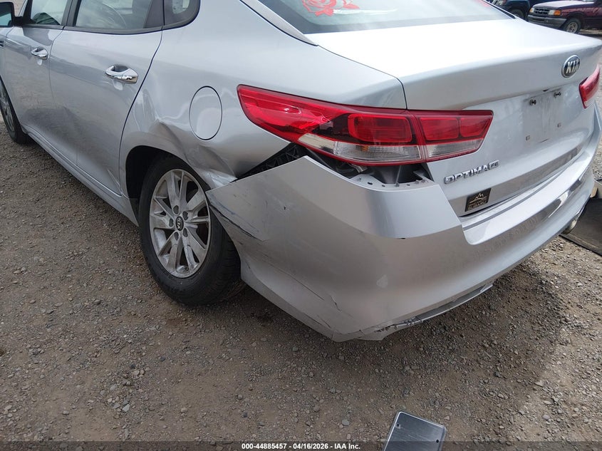 2018 Kia Optima VIN 5XXGT4L38JG186969 IAAI salvage auction — SUSPENSION, Wait Title, sold $375 on 2026-07-29 (photo 6)