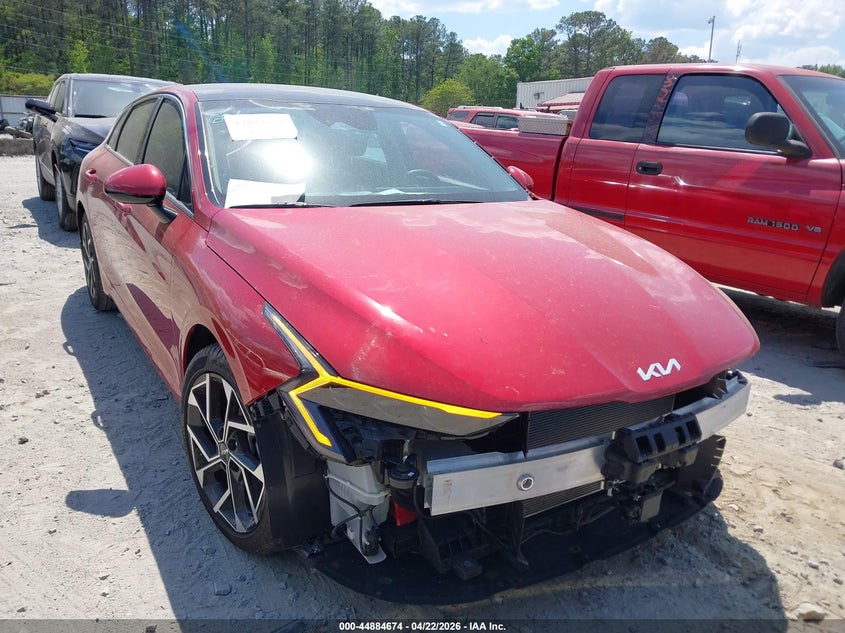 2025 Kia K5 VIN KNAG34J79S5277371 IAAI salvage auction — FRONT END, Salvage (Georgia), sold $9,500 on 2026-07-10 (photo 1)