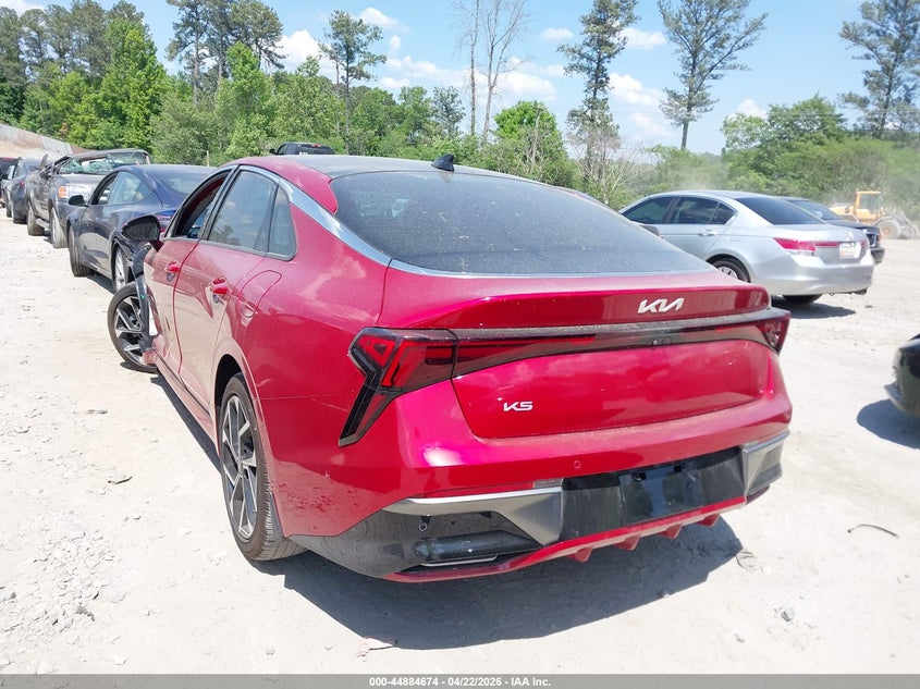 2025 Kia K5 VIN KNAG34J79S5277371 IAAI salvage auction — FRONT END, Salvage (Georgia), sold $9,500 on 2026-07-10 (photo 3)