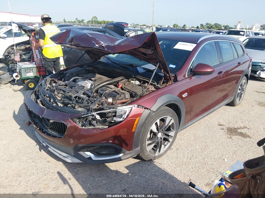 2019 Buick Regal VIN W04GU8SX5K1021865 IAAI salvage auction — FRONT END, Original (Texas), sold $2,850 on 2026-07-07 (photo 2)