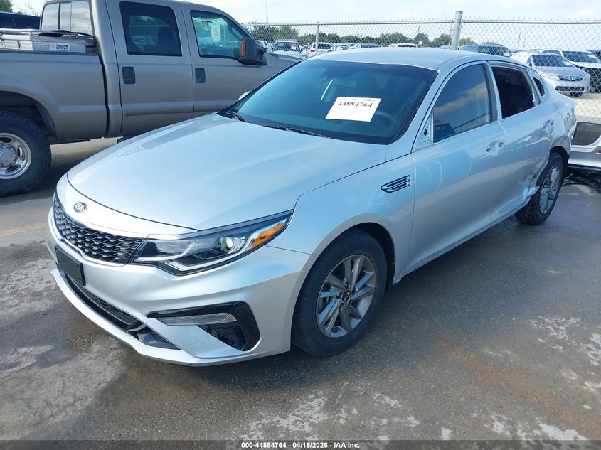 2019 Kia Optima VIN 5XXGT4L36KG309685 IAAI salvage auction — REAR END, Salvage Title, sold $2,850 on 2026-07-11 (photo 2)