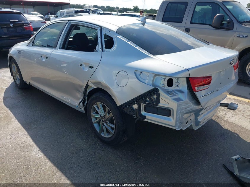 2019 Kia Optima VIN 5XXGT4L36KG309685 IAAI salvage auction — REAR END, Salvage Title, sold $2,850 on 2026-07-11 (photo 3)