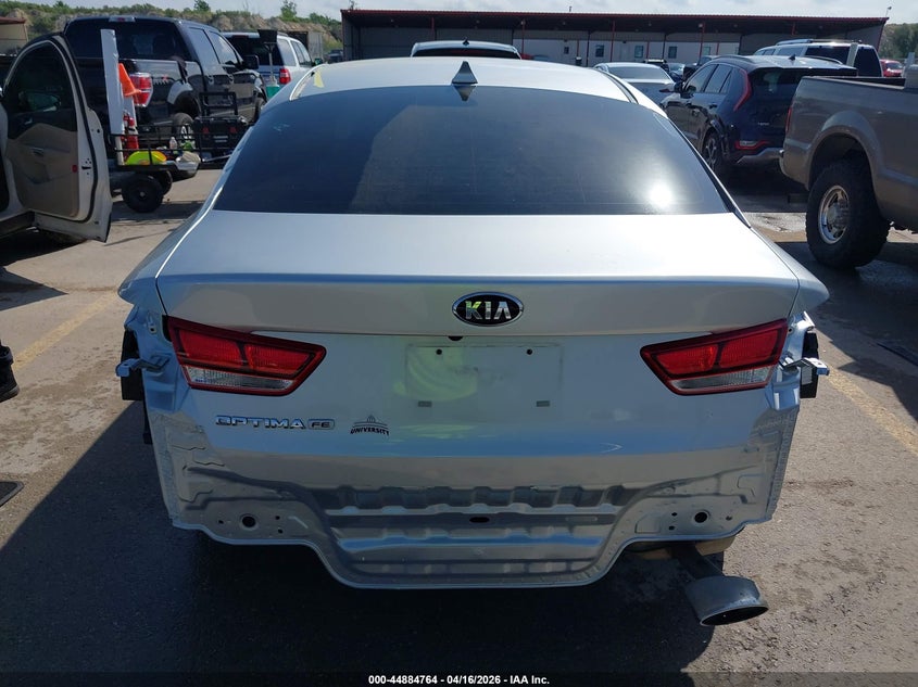 2019 Kia Optima VIN 5XXGT4L36KG309685 IAAI salvage auction — REAR END, Salvage Title, sold $2,850 on 2026-07-11 (photo 6)