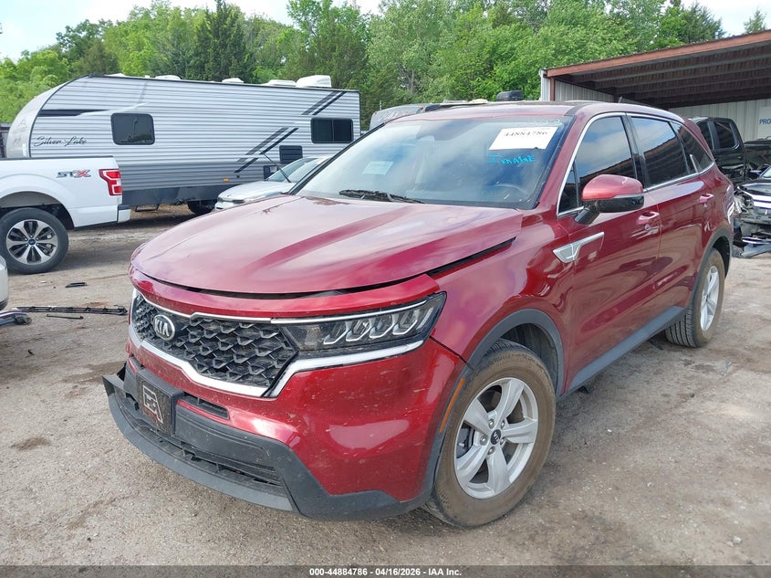 2021 Kia Sorento VIN 5XYRG4LC8MG050323 IAAI salvage auction — FRONT END, Salvage Title, sold $4,050 on 2026-07-29 (photo 2)