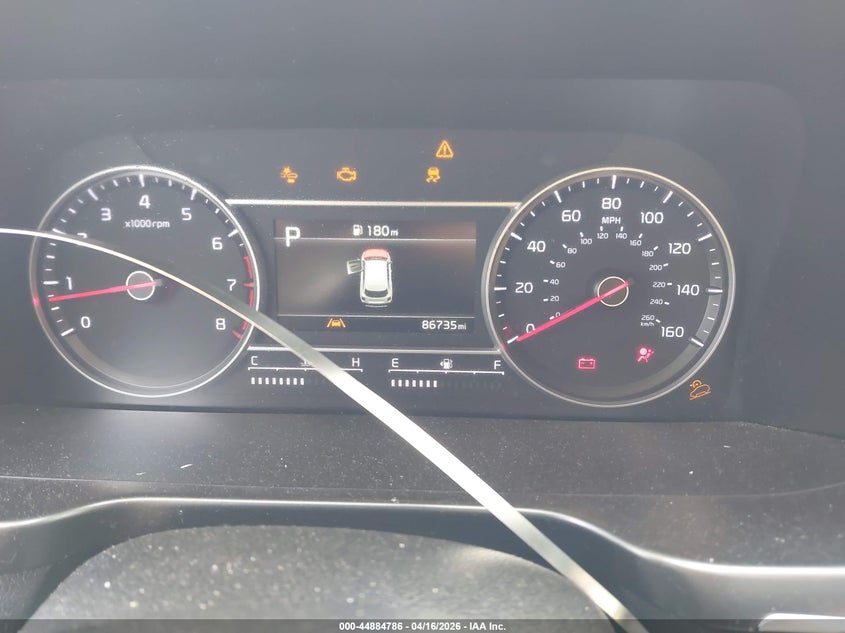 2021 Kia Sorento VIN 5XYRG4LC8MG050323 IAAI salvage auction — FRONT END, Salvage Title, sold $4,050 on 2026-07-29 (photo 7)