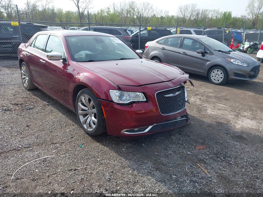 2018 Chrysler 300 VIN 2C3CCAEG7JH265306 IAAI salvage auction — FRONT END, Salvage (Illinois), sold $1,700 on 2026-08-24 (photo 1)