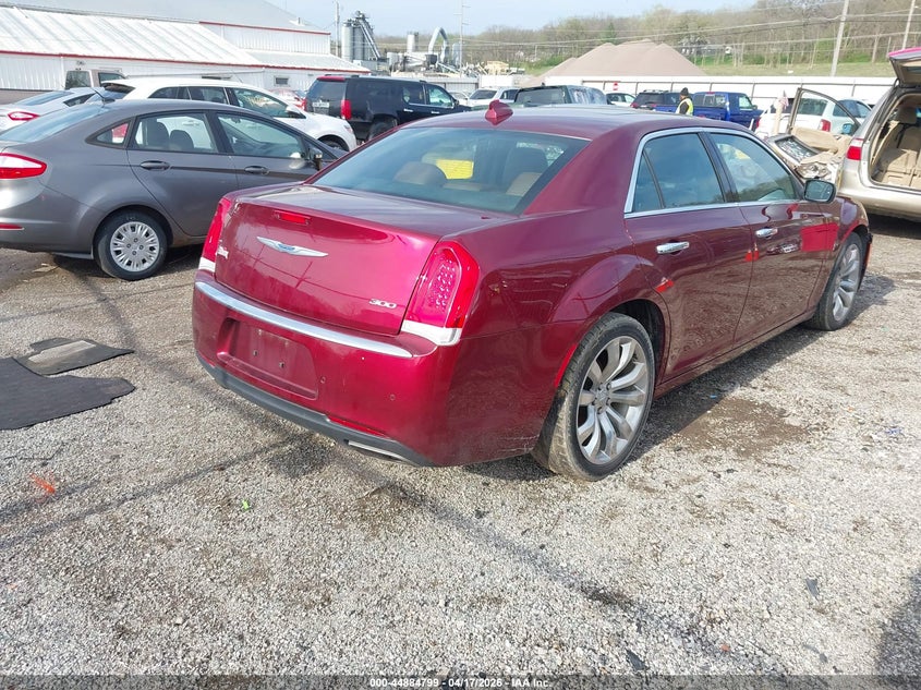 2018 Chrysler 300 VIN 2C3CCAEG7JH265306 IAAI salvage auction — FRONT END, Salvage (Illinois), sold $1,700 on 2026-08-24 (photo 4)
