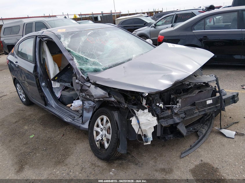 2014 Hyundai Accent VIN KMHCT4AE8EU620726 IAAI salvage auction — FRONT & REAR, Non-Repairable (Colorado), sold $100 on 2026-07-21 (photo 1)