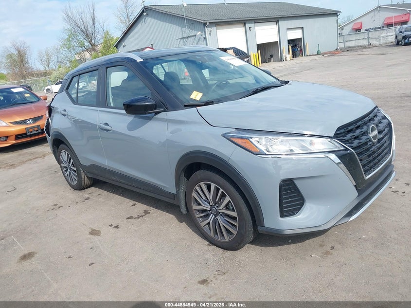 2023 Nissan Kicks VIN 3N1CP5CV3PL542318 IAAI salvage auction — REAR END, Salvage (Ohio), sold $3,600 on 2026-07-19 (photo 1)