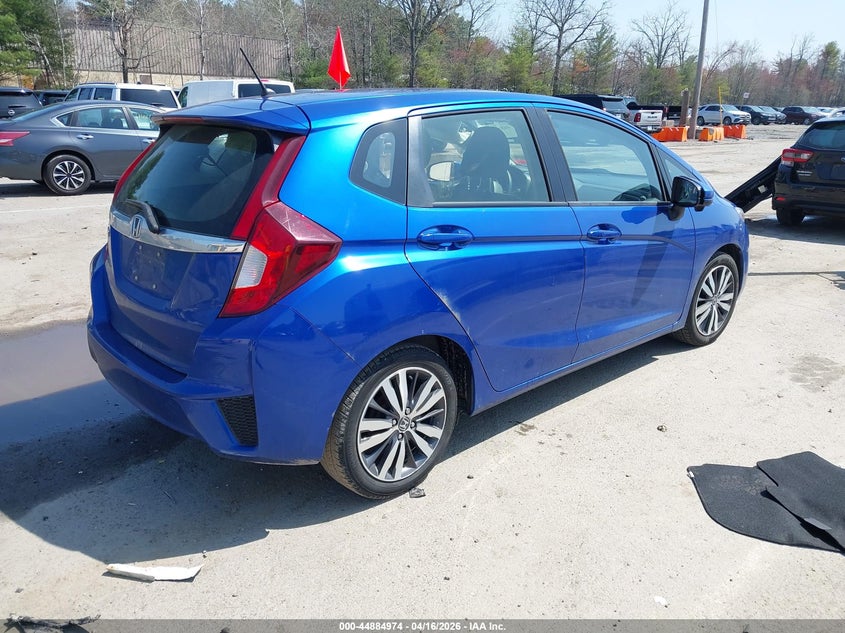 2016 Honda Fit VIN JHMGK5H76GX020485 IAAI salvage auction — LEFT REAR, Salvage (New Hampshire), sold $2,400 on 2026-07-08 (photo 4)