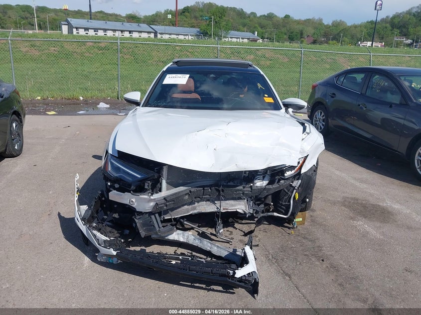 2025 Audi A6 VIN WAUL2BF25SN002924 IAAI salvage auction — FRONT END, Wait Title, sold $10,700 on 2026-07-14 (photo 6)