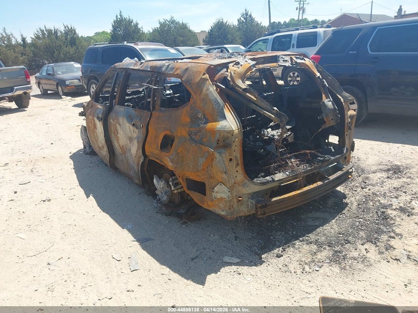 2021 Toyota Highlander VIN 5TDHZRAH9MS061447 IAAI salvage auction — TOTAL BURN, Junk Receipt (North Carolina), sold $250 on 2026-07-06 (photo 3)