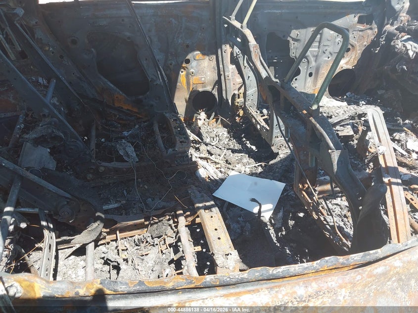 2021 Toyota Highlander VIN 5TDHZRAH9MS061447 IAAI salvage auction — TOTAL BURN, Junk Receipt (North Carolina), sold $250 on 2026-07-06 (photo 8)