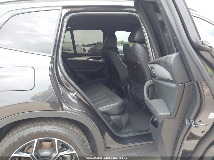 2022 BMW X3 VIN 5UX43DP02N9J51185 IAAI salvage auction — REAR END, Original (Texas), sold $9,700 on 2026-07-09 (photo 8)