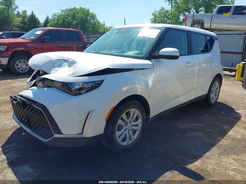 2023 Kia Soul VIN KNDJ23AU5P7847406 IAAI salvage auction — FRONT END, Clear (Oklahoma), sold $2,725 on 2026-07-08 (photo 2)