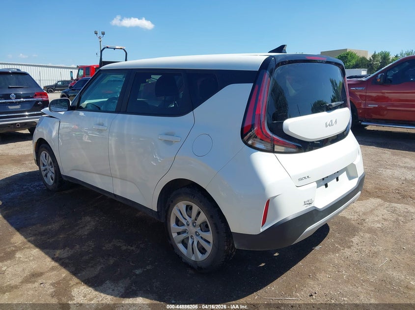 2023 Kia Soul VIN KNDJ23AU5P7847406 IAAI salvage auction — FRONT END, Clear (Oklahoma), sold $2,725 on 2026-07-08 (photo 3)