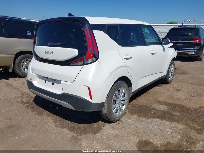 2023 Kia Soul VIN KNDJ23AU5P7847406 IAAI salvage auction — FRONT END, Clear (Oklahoma), sold $2,725 on 2026-07-08 (photo 4)