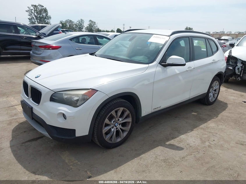 2014 BMW X1 VIN WBAVL1C53EVR94001 IAAI salvage auction — REAR END, Wait Title, sold $950 on 2026-07-29 (photo 2)