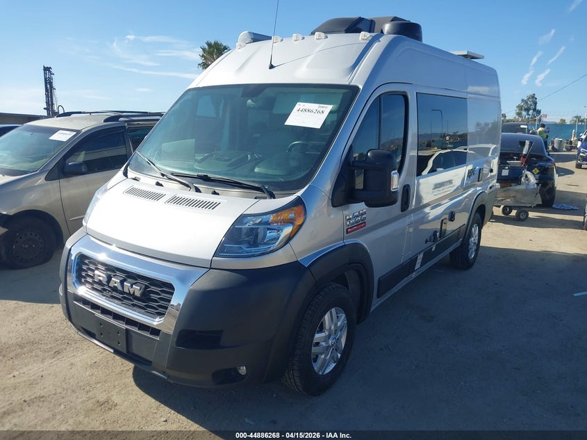 2023 Ram Promaster city VIN 3C6LRVBG7ME582578 IAAI salvage auction — Unknown, Salvage (California), sold $43,750 on 2026-05-20 (photo 2)