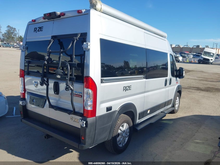 2023 Ram Promaster city VIN 3C6LRVBG7ME582578 IAAI salvage auction — Unknown, Salvage (California), sold $43,750 on 2026-05-20 (photo 4)