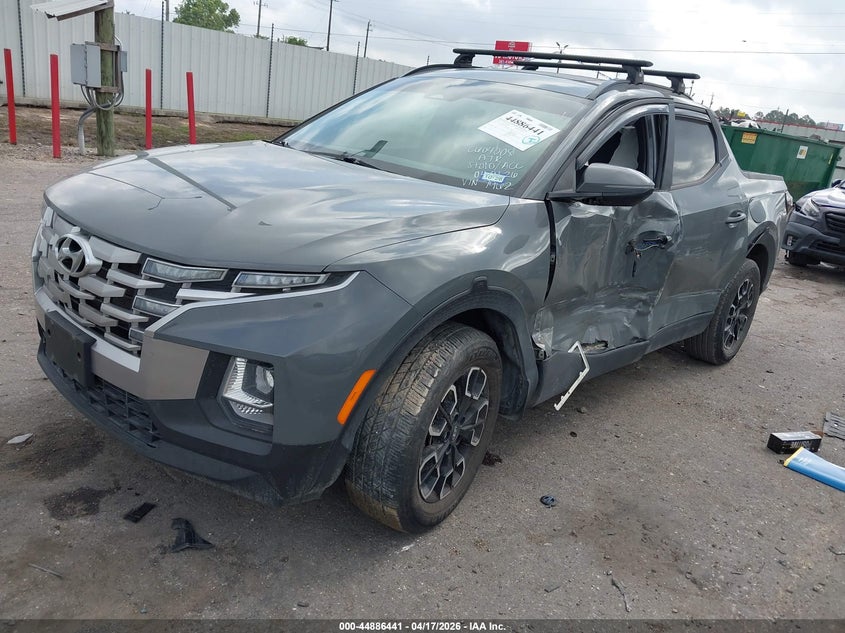 2022 Hyundai Santa cruz VIN 5NTJC4AE8NH017962 IAAI salvage auction — SIDE, Salvage Title, sold $4,650 on 2026-07-22 (photo 2)