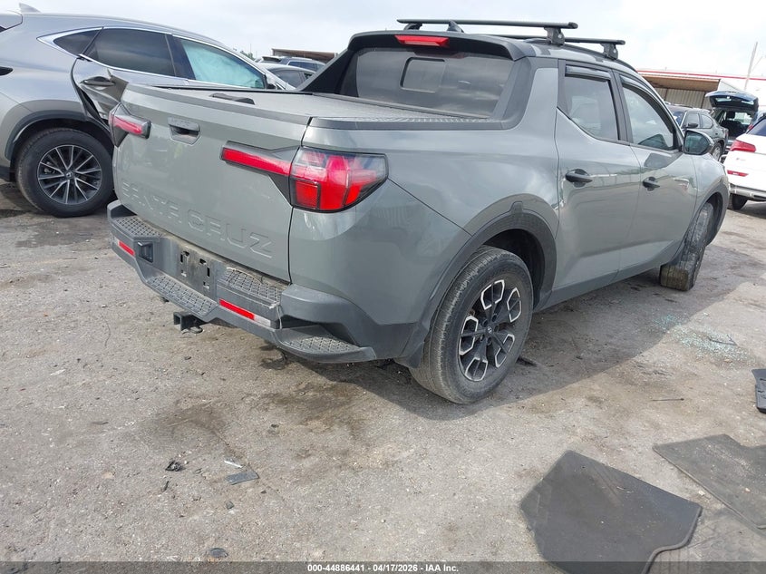 2022 Hyundai Santa cruz VIN 5NTJC4AE8NH017962 IAAI salvage auction — SIDE, Salvage Title, sold $4,650 on 2026-07-22 (photo 4)