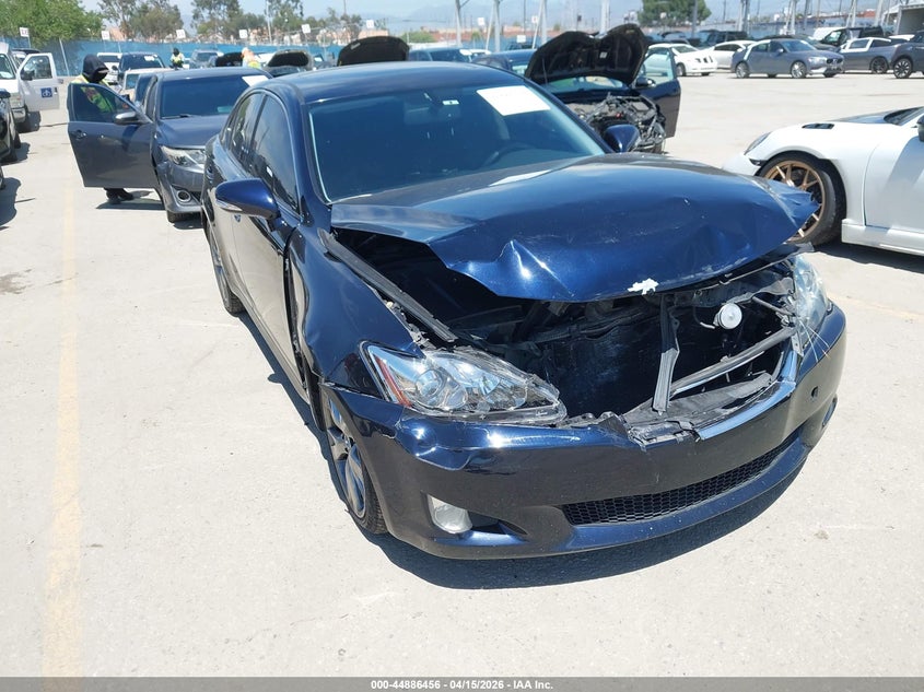 2010 Lexus Is VIN JTHBF5C25A5118646 IAAI salvage auction — FRONT END, Salvage (California), sold $900 on 2026-07-15 (photo 1)