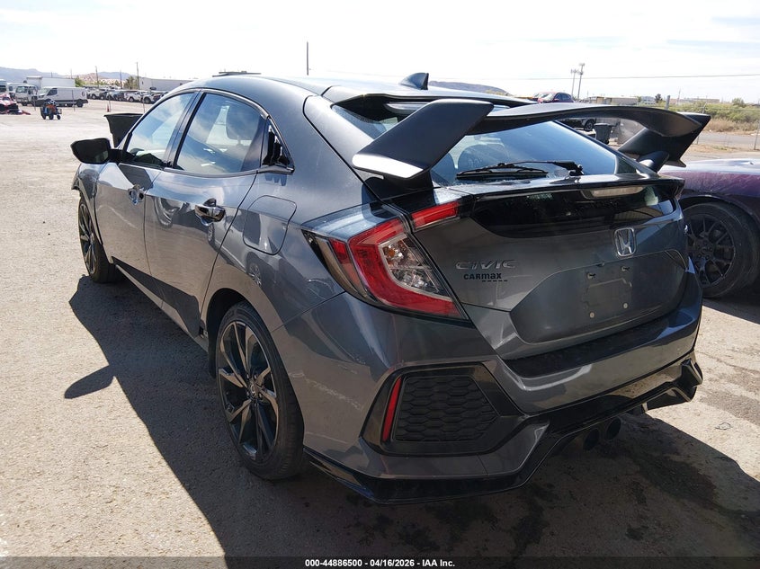 2017 Honda Civic VIN SHHFK7H4XHU225770 IAAI salvage auction — FRONT END, Wait Title, sold $3,000 on 2026-07-29 (photo 3)