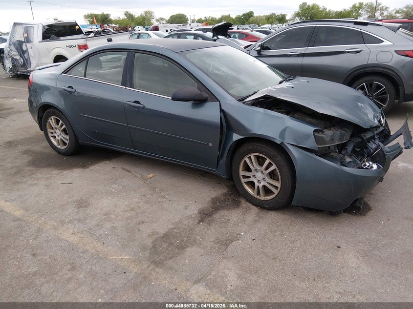 2006 Pontiac G6 VIN 1G2ZG558664231442 IAAI salvage auction — FRONT END, Salvage (Utah), sold $275 on 2026-07-23 (photo 1)