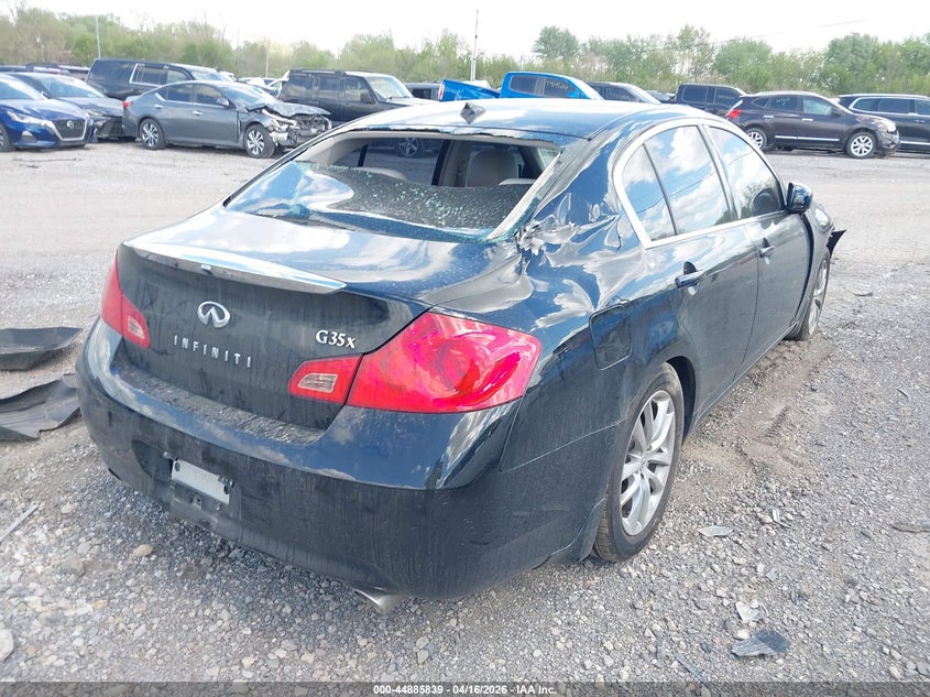 2008 Infiniti G VIN JNKBV61F78M256526 IAAI salvage auction — FRONT & REAR, Salvage (Idaho), sold $25 on 2026-07-22 (photo 4)