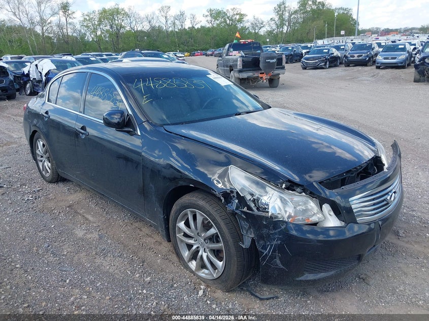 2008 Infiniti G VIN JNKBV61F78M256526 IAAI salvage auction — FRONT & REAR, Salvage (Idaho), sold $25 on 2026-07-22 (photo 6)