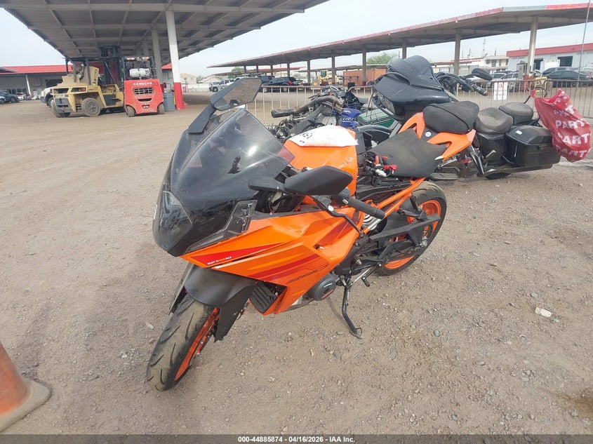 2024 Ktm 390 adventure VIN MD2JYJ403RN210714 IAAI salvage auction — LEFT SIDE, Salvage (Arizona), sold $25 on 2026-07-29 (photo 2)