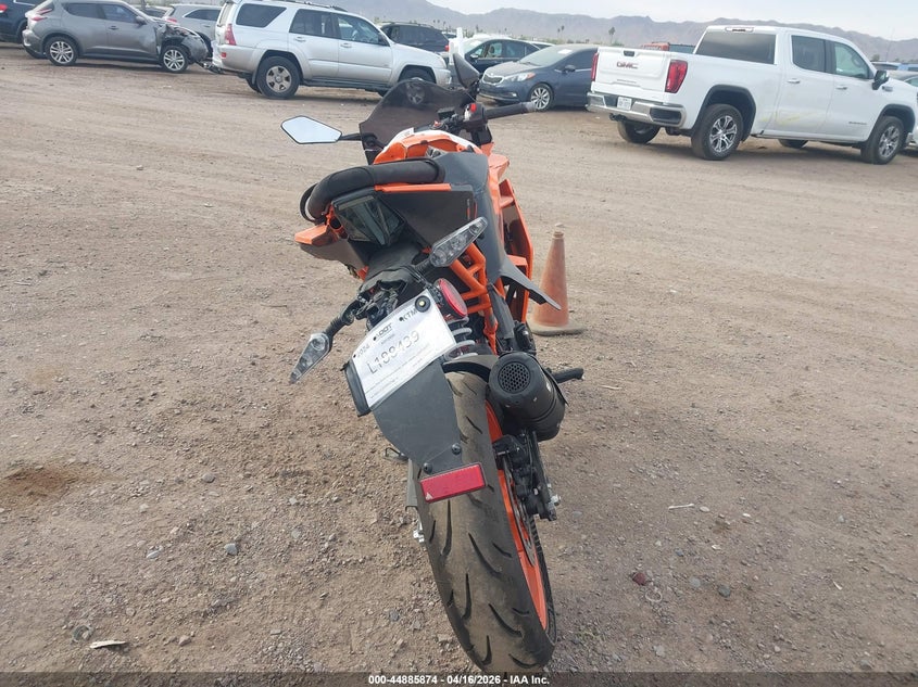 2024 Ktm 390 adventure VIN MD2JYJ403RN210714 IAAI salvage auction — LEFT SIDE, Salvage (Arizona), sold $25 on 2026-07-29 (photo 6)