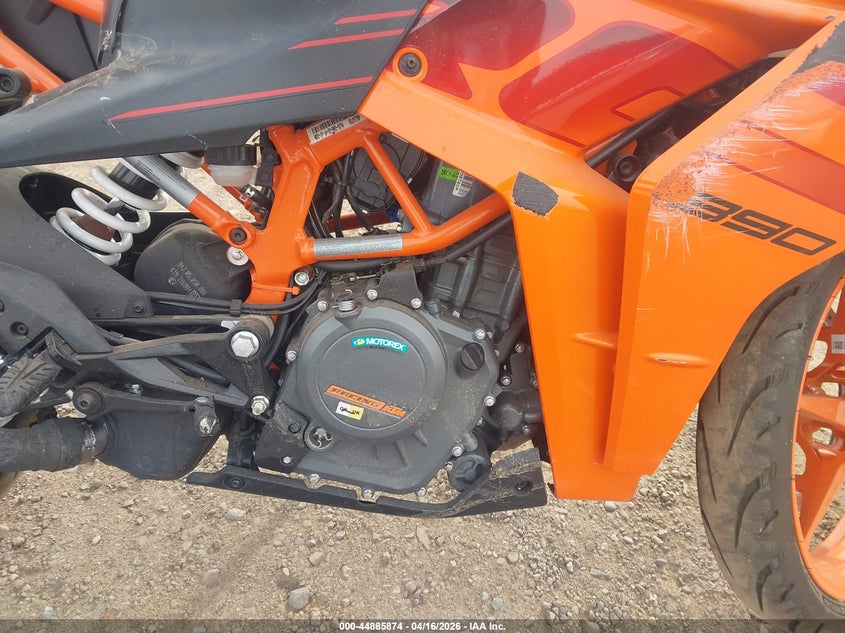 2024 Ktm 390 adventure VIN MD2JYJ403RN210714 IAAI salvage auction — LEFT SIDE, Salvage (Arizona), sold $25 on 2026-07-29 (photo 8)