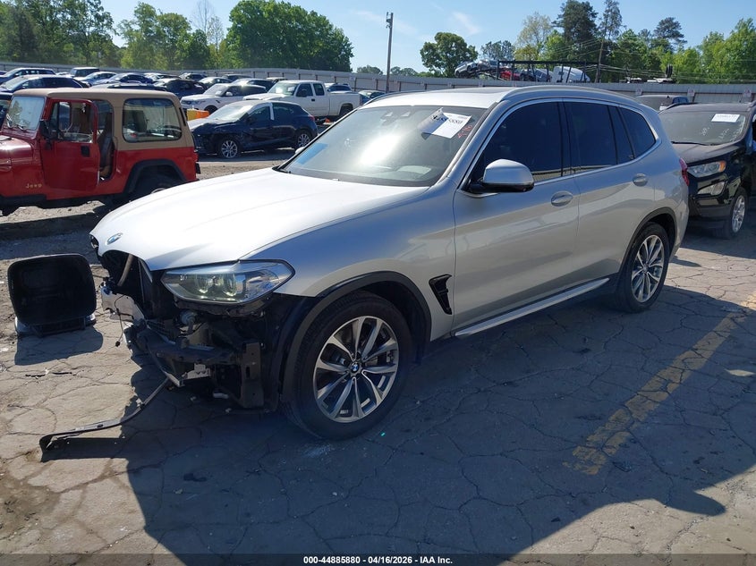 2019 BMW X3 VIN 5UXTR7C56KLF37512 IAAI salvage auction — FRONT END, Salvage Title, sold $6,600 on 2026-07-10 (photo 2)