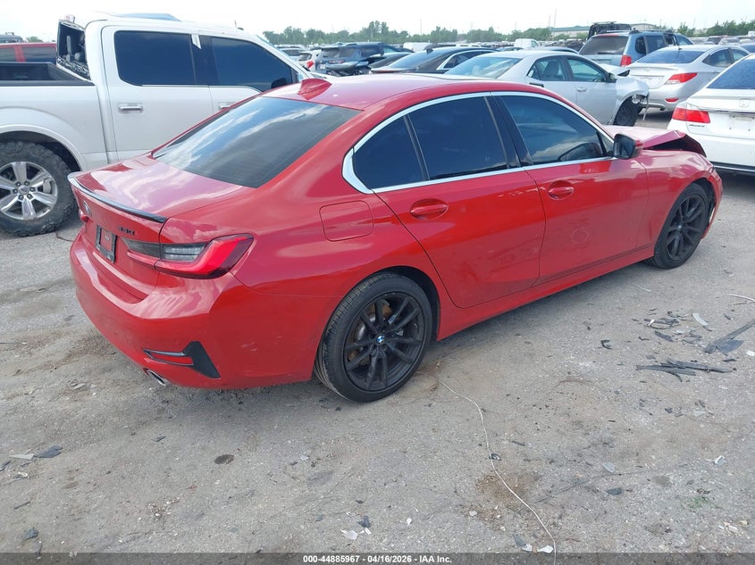 2020 BMW 3er VIN 3MW5R1J0XL8B23182 IAAI salvage auction — FRONT END, Wait Title, sold $5,100 on 2026-07-09 (photo 4)