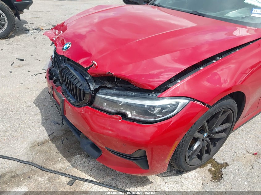 2020 BMW 3er VIN 3MW5R1J0XL8B23182 IAAI salvage auction — FRONT END, Wait Title, sold $5,100 on 2026-07-09 (photo 6)