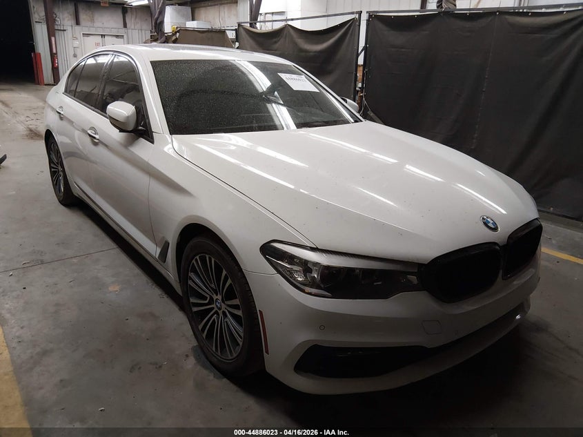 2018 BMW 5er VIN WBAJA9C50JB033676 IAAI salvage auction — UNDERCARRIAGE, Salvage Title, sold $8,600 on 2026-07-14 (photo 1)